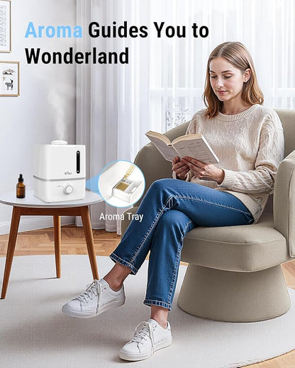 Bear Humidifiers for Bedroom, 2.5L Cool Mist Humidifiers and Oil Diffuser - Image 3