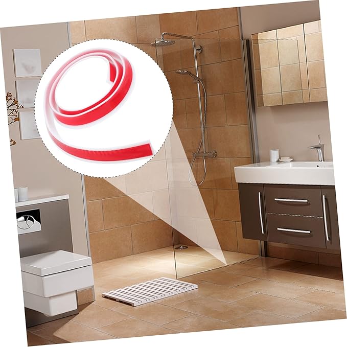 LIFKOME 1pc Self-Adhesive Bathroom Strip Water Retaining Strip - Image 8