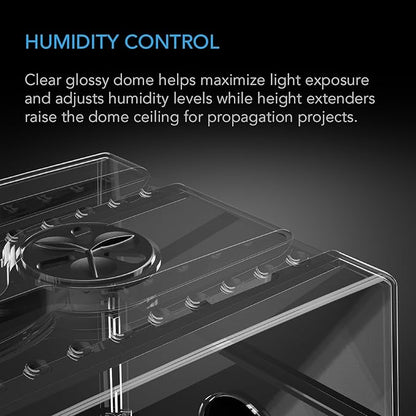 AC Infinity Large Humidity Dome, Heavy-Duty Germination Kit - Image 4
