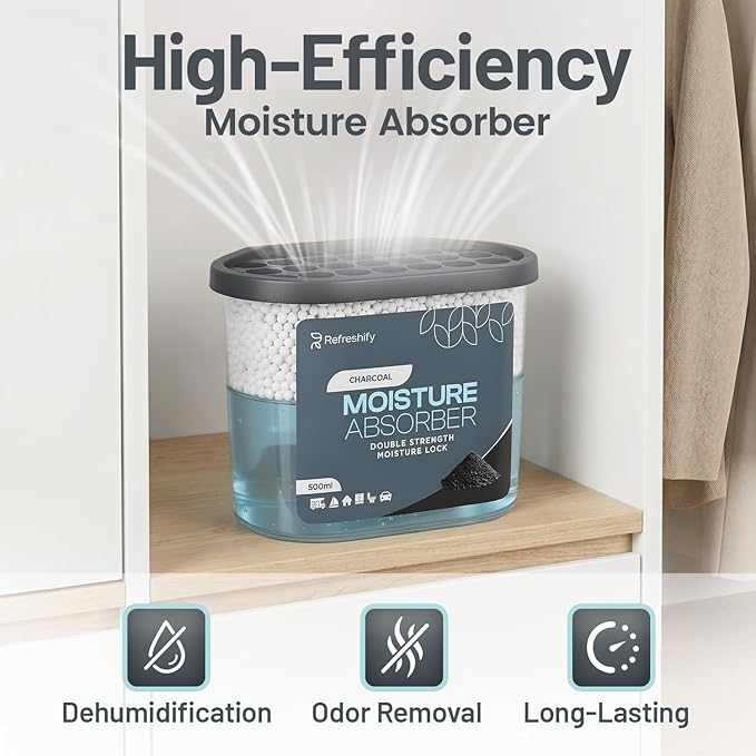 Premium Moisture Absorbers and Dehumidifier Tubs – High-Efficiency Closet - Image 4