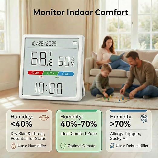 Indoor Thermometer Hygrometer - Image 2