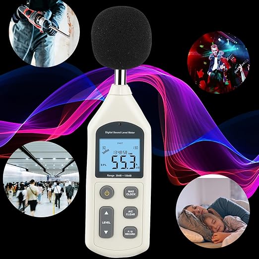 Decibel Meter, Professional Sound Level Meter - Image 3
