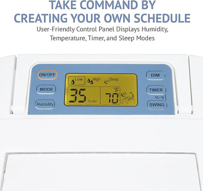 Ivation 13-Pint Small-Area Desiccant Dehumidifier Compact and Quiet - - Image 4