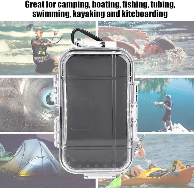 Aramox Waterproof Storage Box, Outdoor Survival Shockproof Waterproof Storage - Image 2