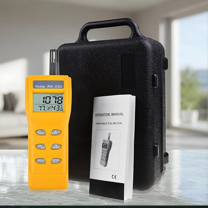 CO2 Meter Portable CO2 Detector Digital CO2 Monitor - Image 9