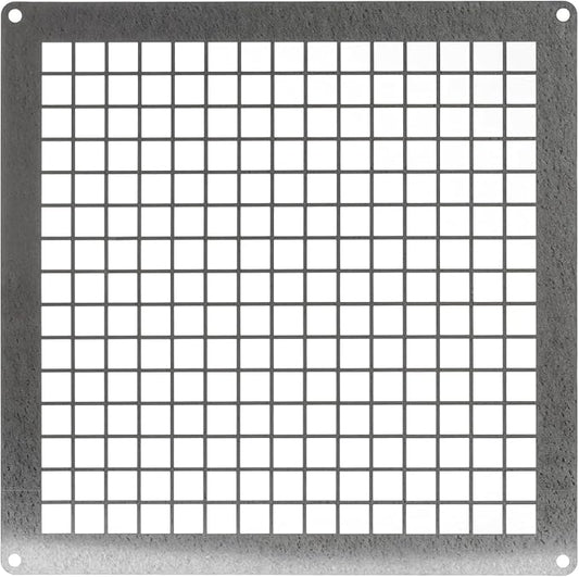 Repa Market 8" x 8" Inch Galvanized Steel Rectangular Crawl Space Vent Grid by RepaMarket