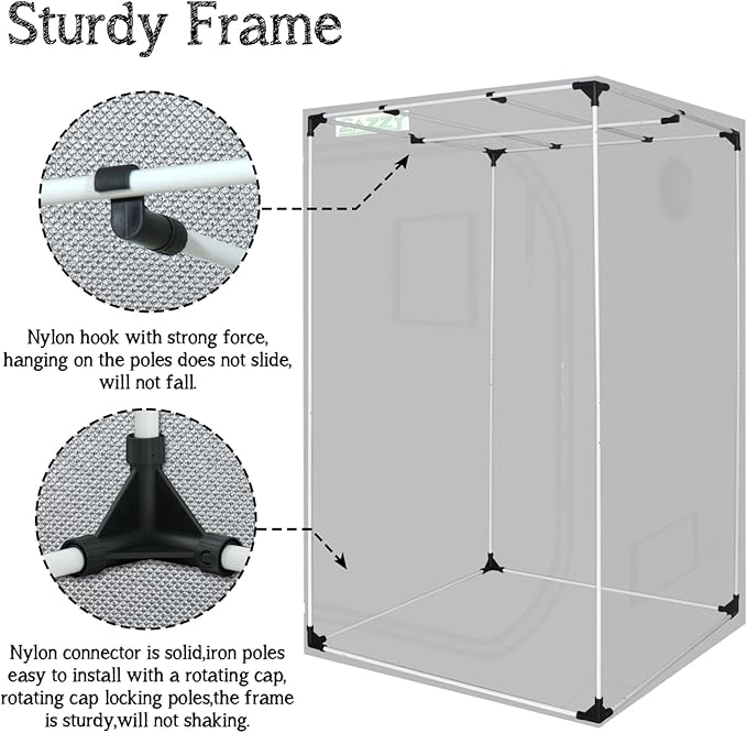 zazzy Grow Tent 3x3 FT - Image 7