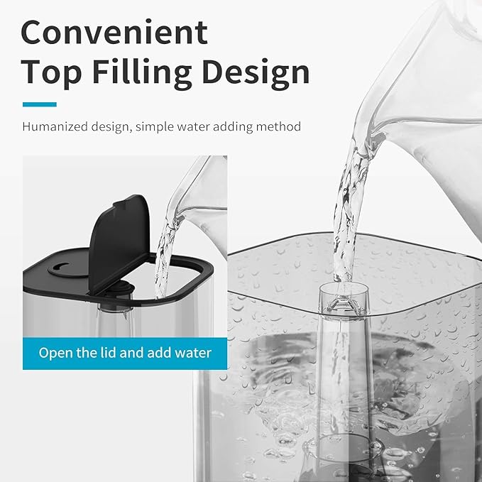 AIRPLUS Powerful Humidifier for Bedroom Lasting up to 60 Hours, Top-Refilling - Image 7