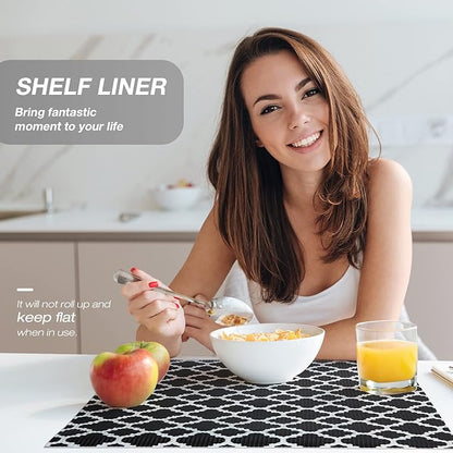 Glotoch Shelf Liners for Kitchen Cabinets 12” x 20 ft, Non Slip Drawer Liner - Image 3
