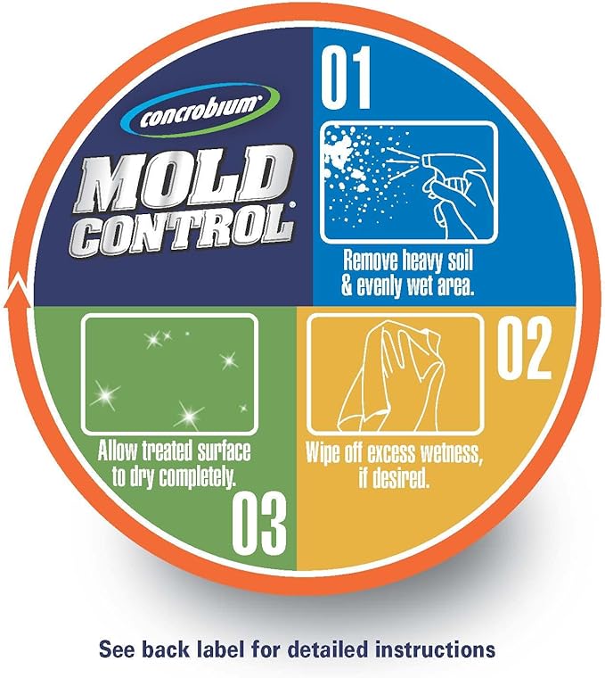 Concrobium Mold Control, 32 oz Spray – Eliminates & Prevents Mold – - Image 5