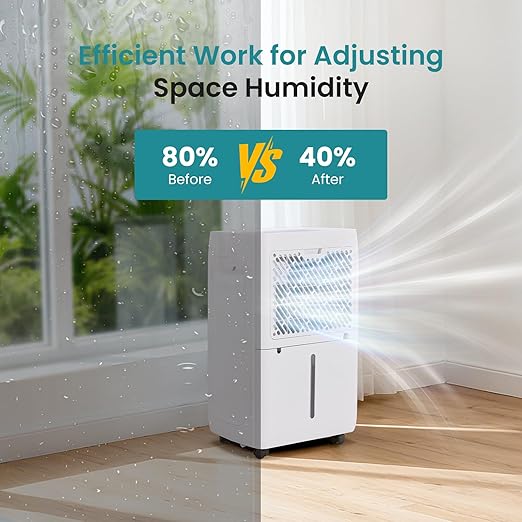NEWBULIG 50Pints Dehumidifier - Image 3