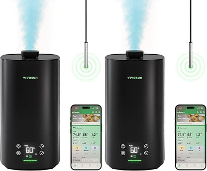 VIVOSUN AeroStream H05 Intelligent Wi-Fi Humidifier, 1.32 Gal / 5 L Humidifier by VIVOSUN