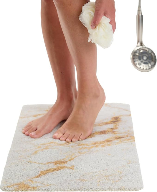 ENKOSI Loofah Non-Slip Shower and Bath Mat by ENKOSI