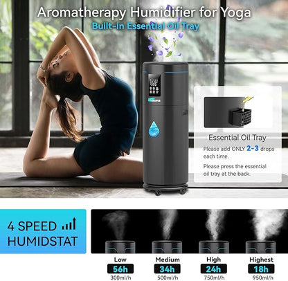 Humidifiers for Large Room Home Bedroom 2000 sq.ft. 17L/4.5Gal Large Humidifier - Image 4