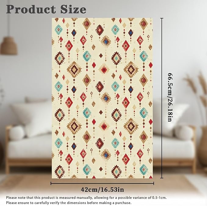 Aztec Pattern Head Rest Cover for Recliner Removable Washable Couch Covers Easy - Image 6