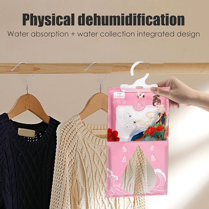 Wardrobe Dehumidifier Bags, Moisture Absorber, 120g Car Dehumidifier Moisture - Image 8