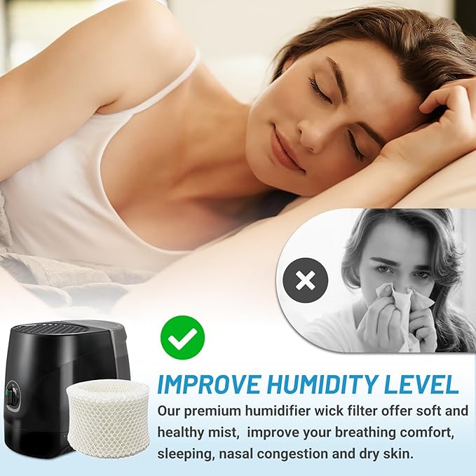 Lemige 4 Pack Humidifier Wicking Filters Compatible - Image 5