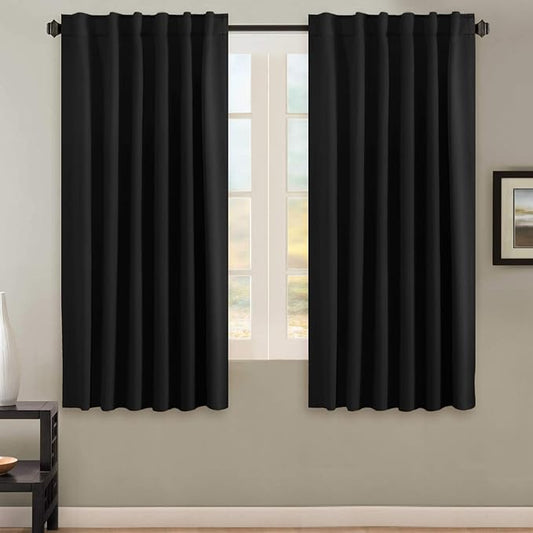 H.VERSAILTEX Blackout Curtains Thermal Insulated Window Treatment Panels Room by HVERSAILTEX