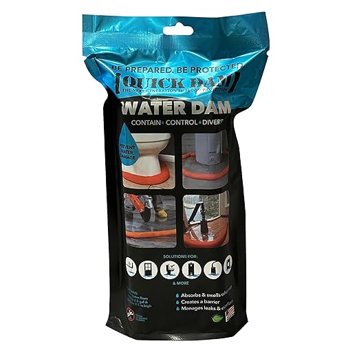 Quick Dam Indoor Water Dam Flood Barrier by QuickDam