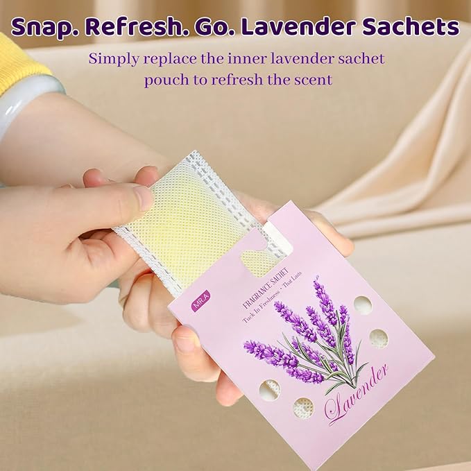 13Packs Lavender Scented Sachets, Fragrance Sachet Bags - Image 2