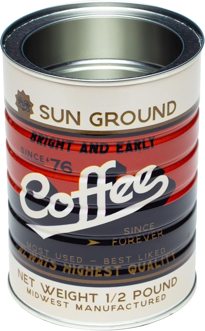Retro Tin Can, Studio MPLS Designs, Collectable, Peel & Stick Valved End - Image 2