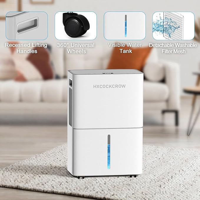 Dehumidifier for Basement Home 1200 Sq. ft, 17 Pints Dehumidifiers - Image 7