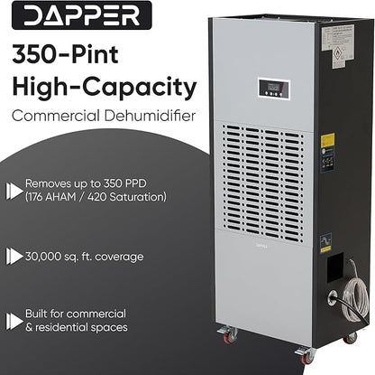 350 Pints Commercial Dehumidifier - Image 2