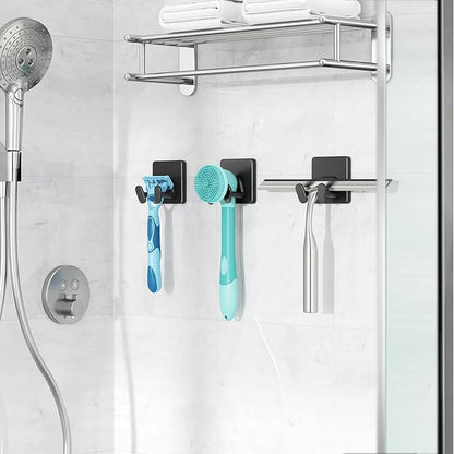 Adhesive Shower Hooks for Inside - Image 6