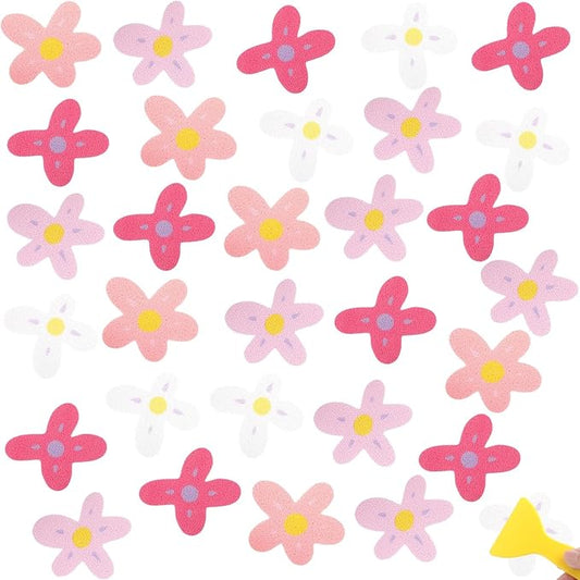 32 Pcs Cute Non Slip Bathtub Stickers by Fullhawl