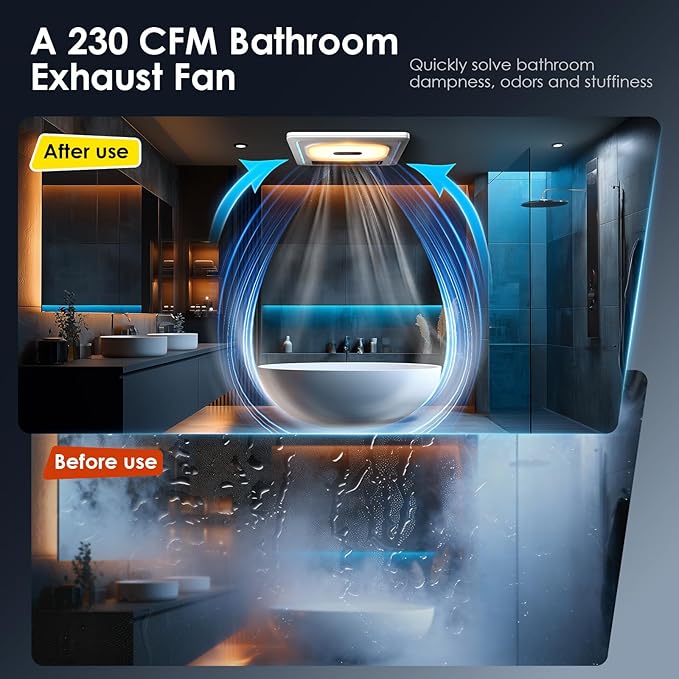 BSEED Bathroom Exhaust Fan - Image 4