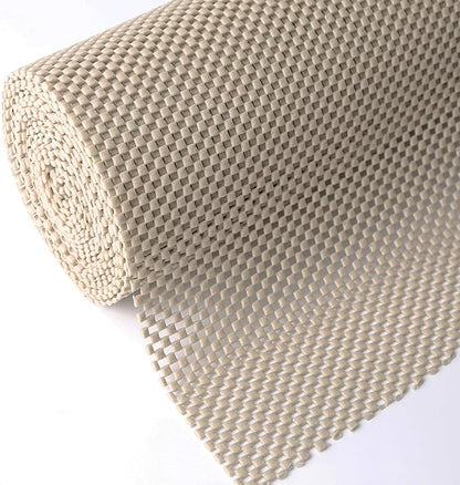Shelf Drawer Liner Non-Adhesive Non Slip Durable Strong Long Size 12 in X 20ft by Iwtmm