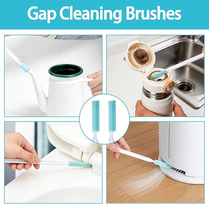 8Pcs Small Cleaning Brush for Household Use, Bottle Brush Cleaner, Scrub - Image 5