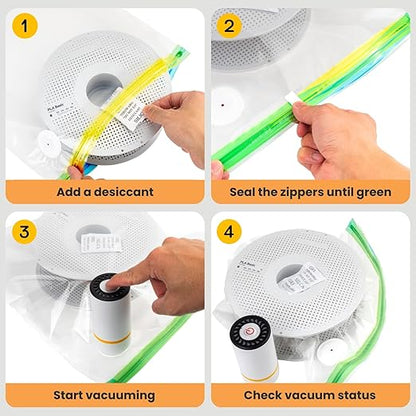 3D Printer Filament Storage Bags – Vacuum, Moisture-Proof & Dustproof, Humidity - Image 4