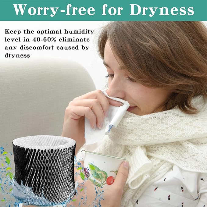 HWF64 Humidifier Filter for Sunbeam Humidifier Filter B, Long-Last & Sturdy - Image 7
