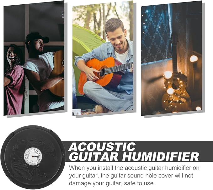 Acoustic Guitar Humidifiers Guitar Humidifiers Soundhole Guitar Hygrometer - Image 8