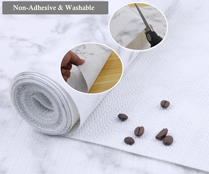 Shelf Liners Non Adhesive 24 Inch Wide X 20 Ft Cabinet Drawer Liner Non Slip - Image 4