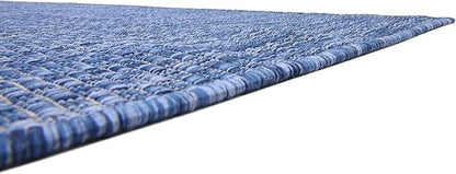 Unique Loom Collection Casual Transitional Solid Heathered Indoor/Outdoor - Image 9