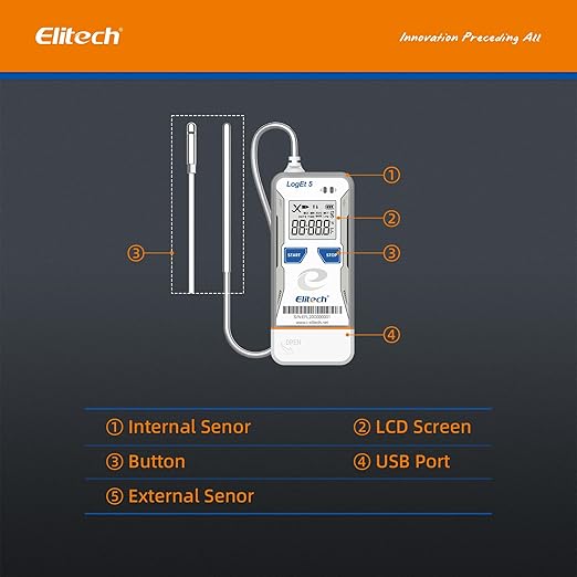 Elitech USB Digital Temperature Data Logger - Image 7