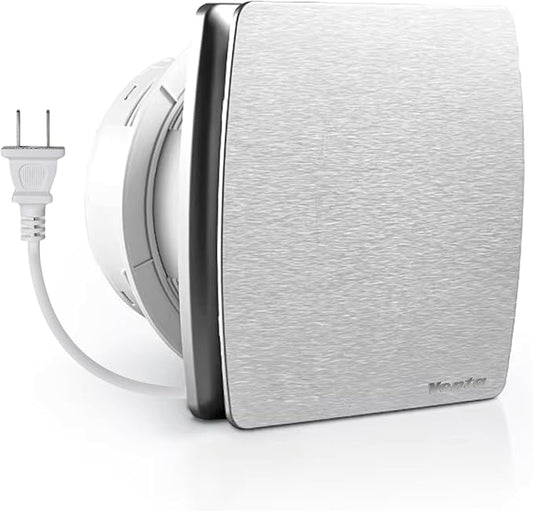 Venta 4 Inch Exhaust Fan – 1.5 Sones, Quiet Wall Mount Bathroom Exhaust Fan – by Venta