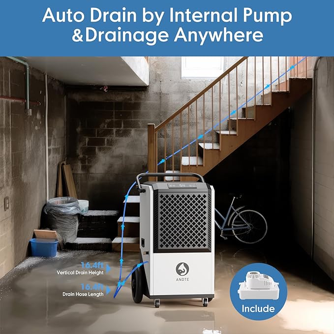 250 Pint Commercial Dehumidifier - Image 3