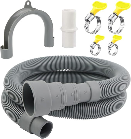 3.2 FT Universal Washing Machine Drain Hose, Drain Hose Extension Kit by Unknown