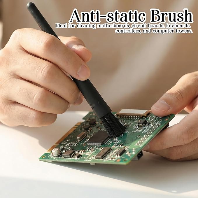 6 Pack Small Cleaning Brush Set Anti Static Small Cleaning Brushes - Image 5