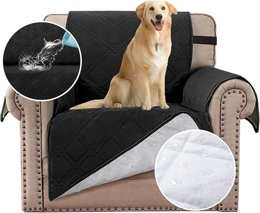 H.VERSAILTEX 100% Waterproof Sofa Slipcover Washable Armchair Cover Non-Slip by HVERSAILTEX