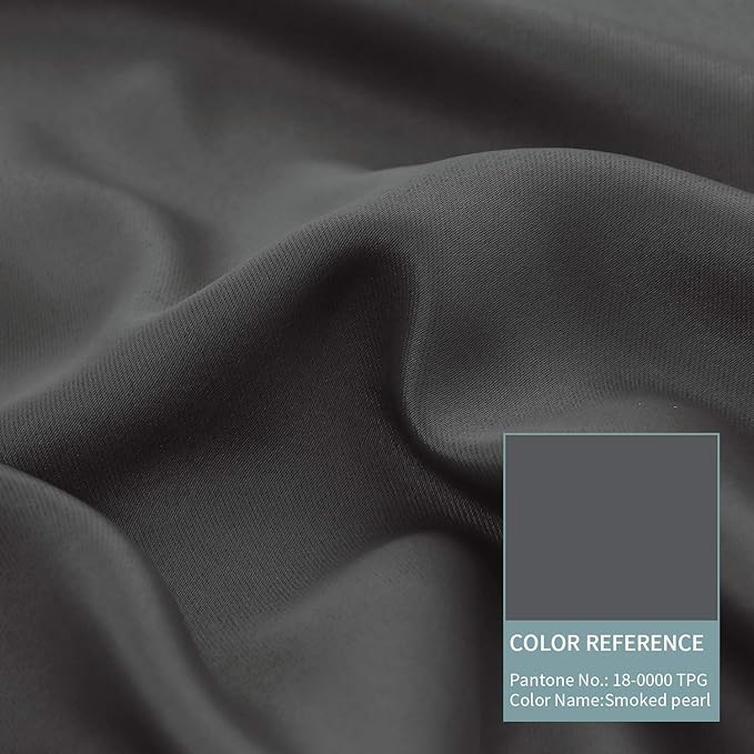 BGment 100% Blackout Curtains 108 Inch Long 2 Panles Set, Thermal Insulated - Image 7