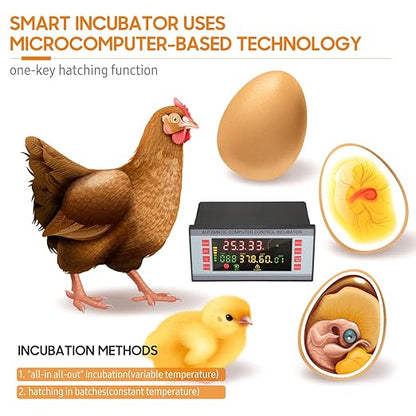 Automatic Egg Incubator 160V-220V 50Hz, Digital LED Display - Image 2