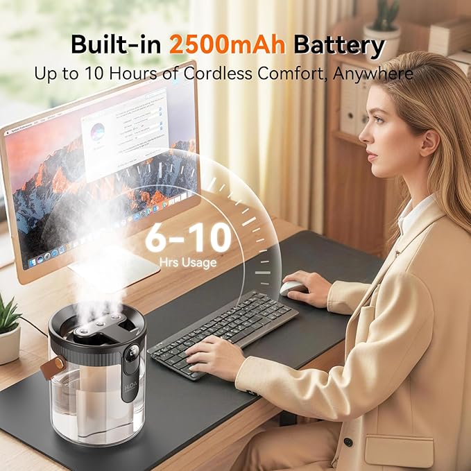 DIGIX Small Portable Humidifiers - Image 2