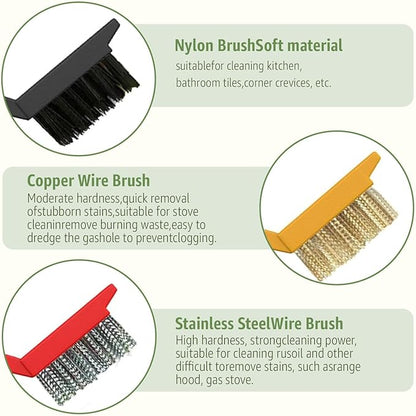 Inmorven 11 Pcs Crevice Cleaning Brush Set, Tight Spaces - Image 3