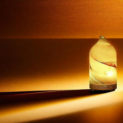 Essential Oil Diffuser Hand Blown Glass Aromatherapy Diffuser - Image 9