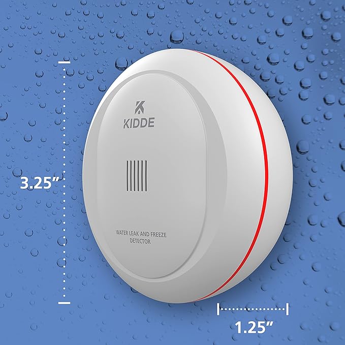 Kidde WiFi Water Leak Detector & Freeze Alarm, Alexa Device, Smart Leak Detector - Image 10