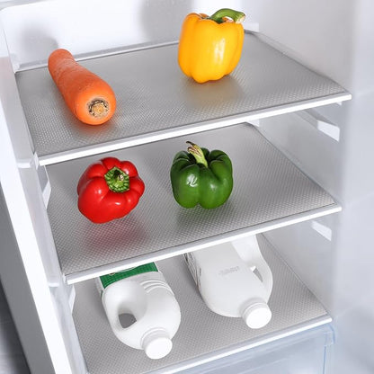 Light Gray Shelf Liners for Kitchen Cabinets Non Adhesive Drawer Liner for - Image 6